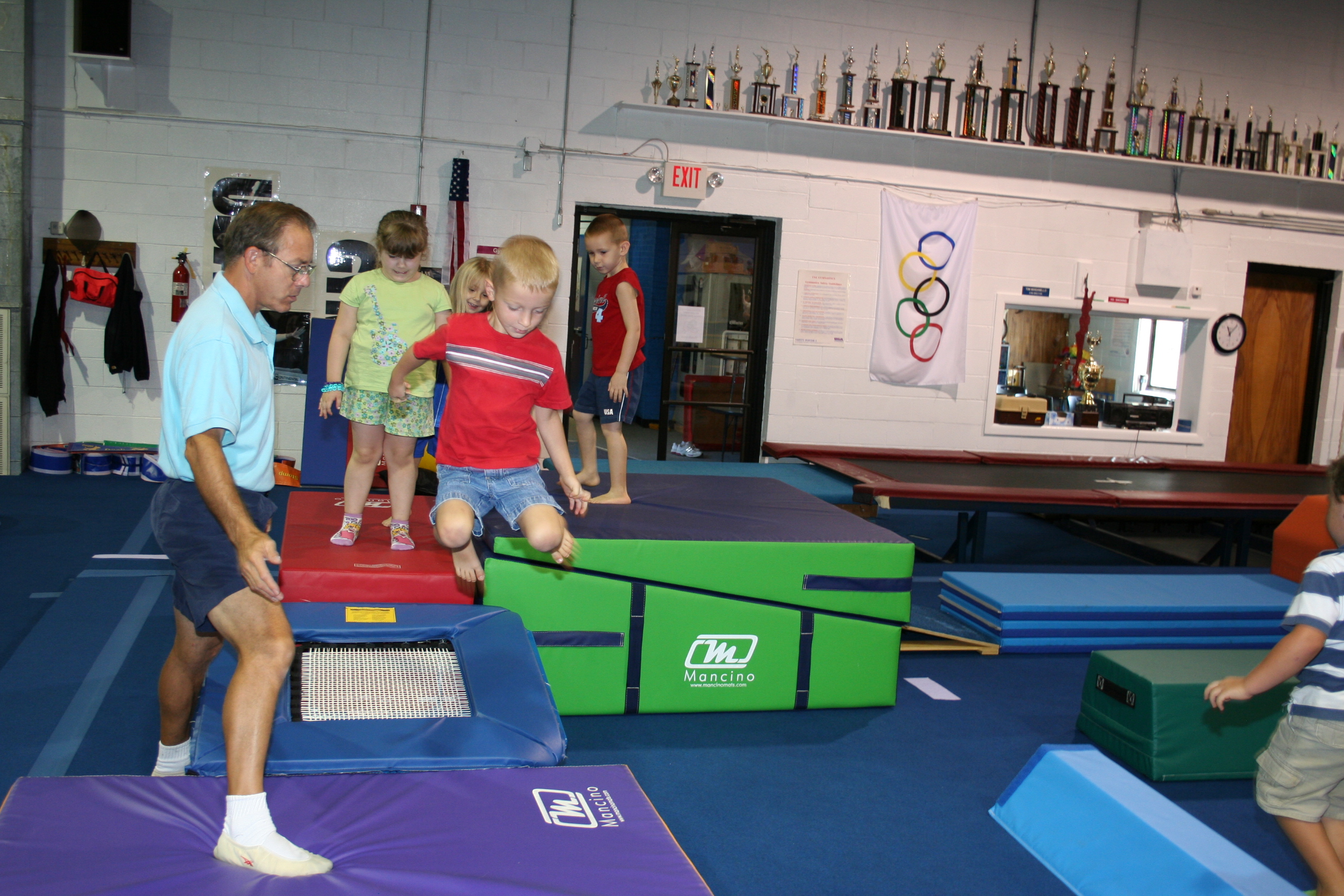 How do you do gymnastics for kids?